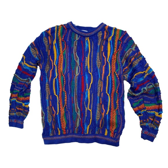 Purely Australian Clothing Company multicolored 3d sweater size M - Picture 1 of 8